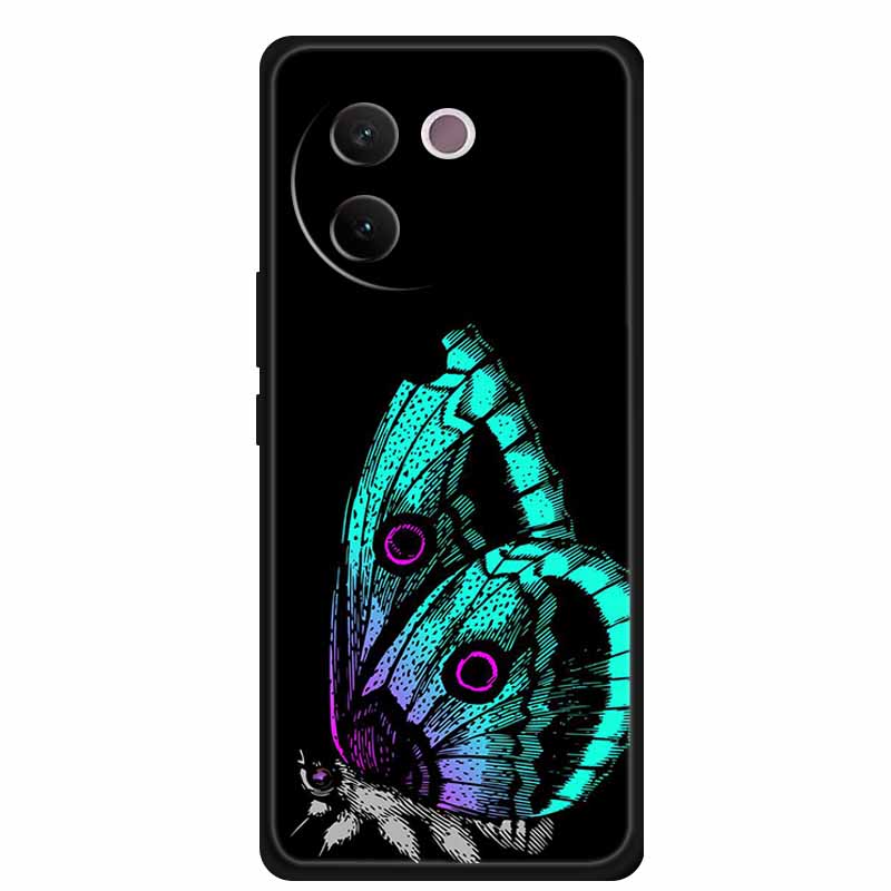 For Vivo V30E Case Soft Phone Cover Protective Cases for Vivo V30e V 30e 5G Bags 6.78 VIVO V30 E Shell Silicone Dustproof Coque Vivo V30e