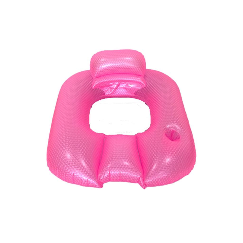 Outdoor Inflatable Floating PVC Pearl Square Inflatable Lounges Chair For Adults And Children, Pool Backrest Sofa
