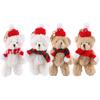 Christmas Hat Bag Pendant Decoration Korean Style Key Ring Car Key Accessories Christmas Key Chains