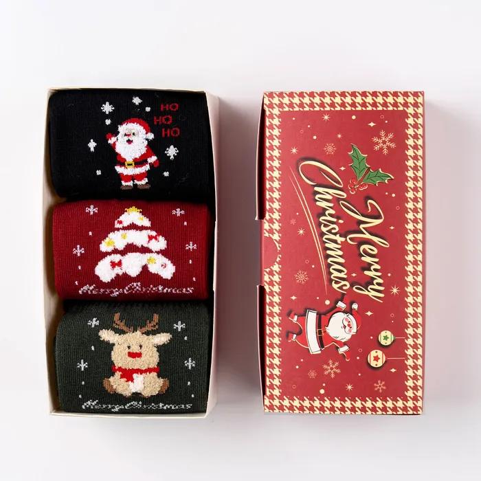 [3-Pack] Sacpiens Christmas Stocking Gift Set