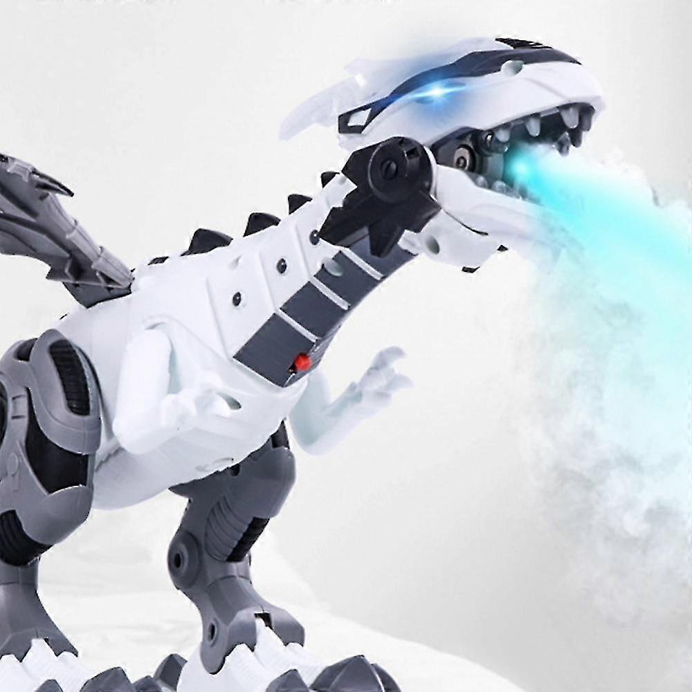Dinosaur Toys, Walking Dinosaur Toys for Kids, Robotic Dinosaur Toys Walking with Water Mist Spray and Light Up and Realistic Sounds, Boys' Favorite T