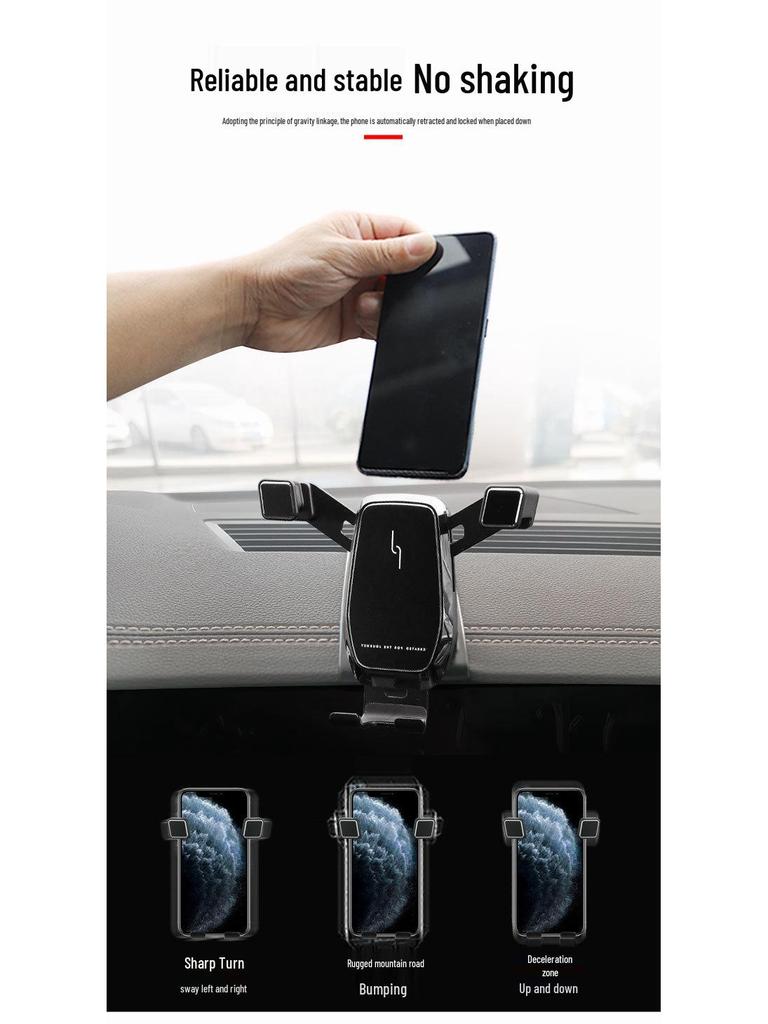 Wireless Charging Phone Holder for 2019-2021 Volkswagen Touareg