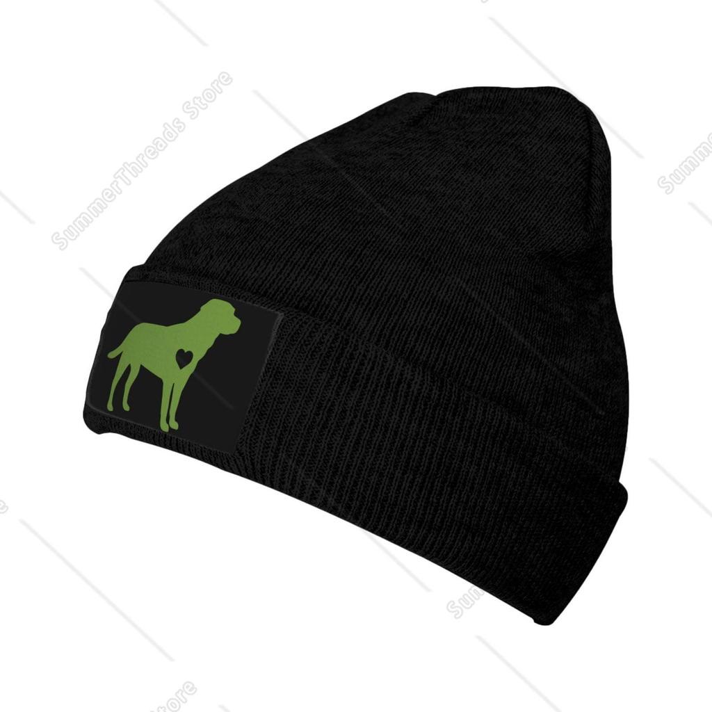 Labrador Retriever Heart Unisex Adult Knit Beanie For Unisex Women Warm Snug Hat Cap Knitted Hat
