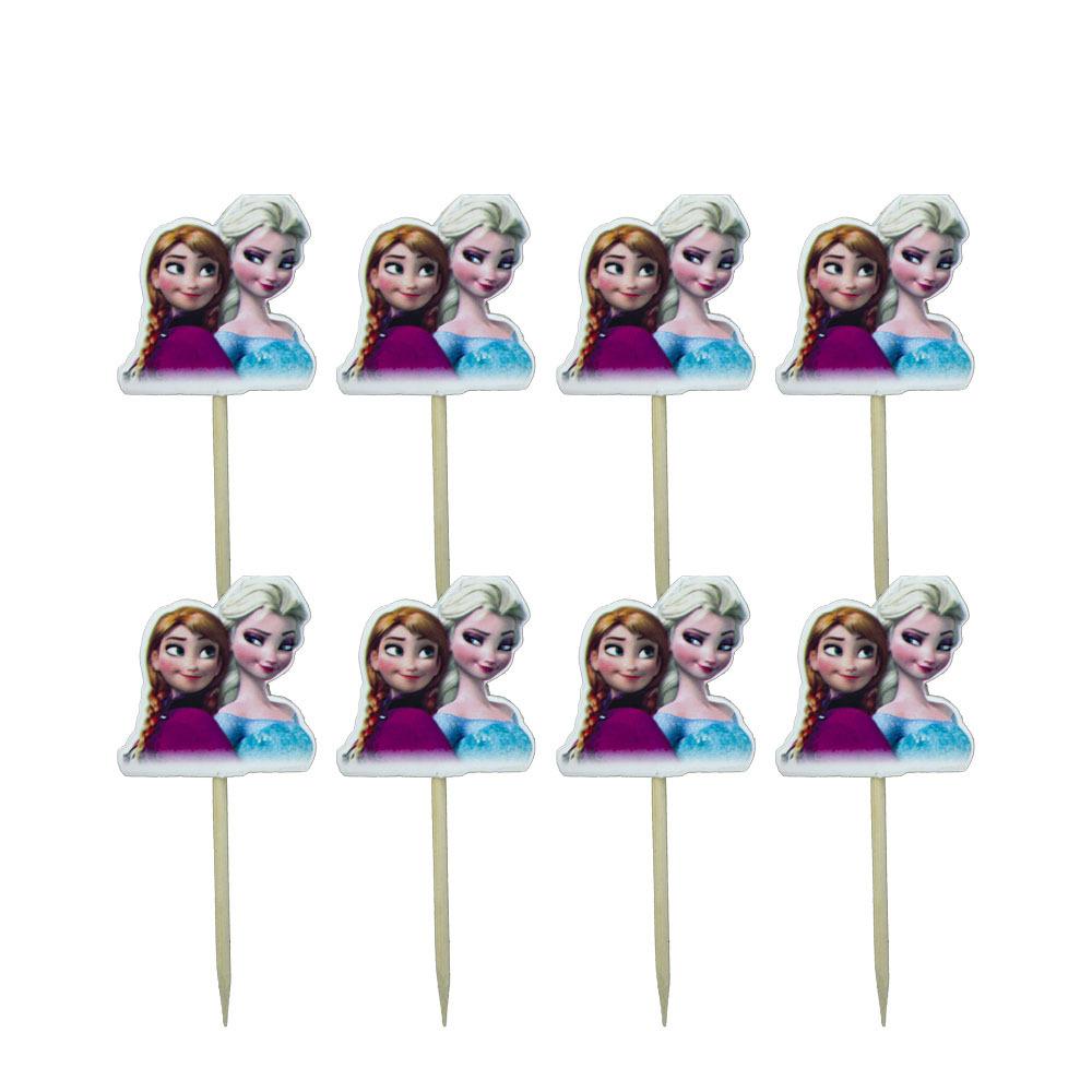 Frozen Birthday Party Supplies Disposable Cutlery Paper Plates Paper Cups Tissue Girls Birthday Party Decorations