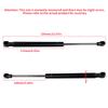 2PCS Damper Struts For Smart City/Fortwo Coupe 450 1998-2004/ 2004-2007 Rear Trunk Tailgate Gas Strut Damper Lift Support Rod