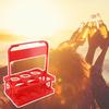 High Quality Plastic Plastic Basket Beer Rack Bottle Holder Foldable Reusable 6 Pack Beer Bottle Food Delivery