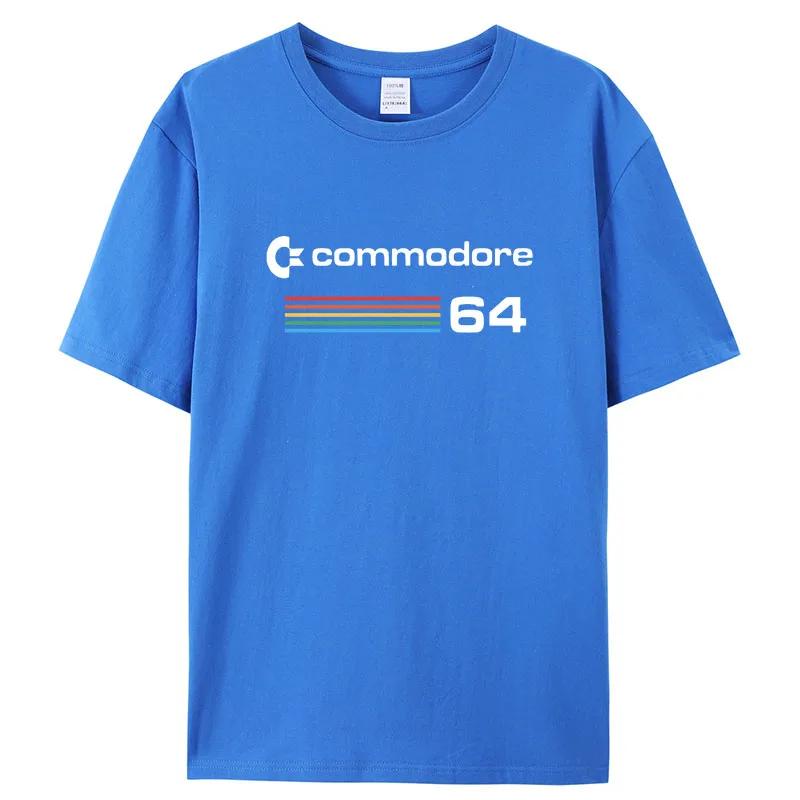 Commodore 64 Summer Fashion High Quality 100 Cotton Breathable and Comfortable TShirt Mens Tops Casual Fashion Street Wear