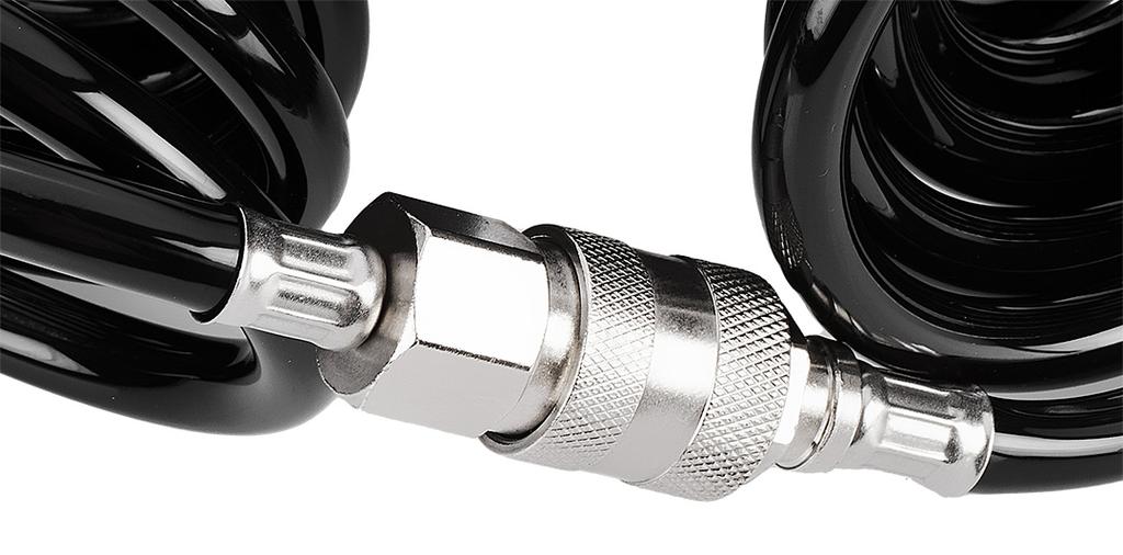 Spiral pressure hose 8.0 x 12 mm, 15 m, PU