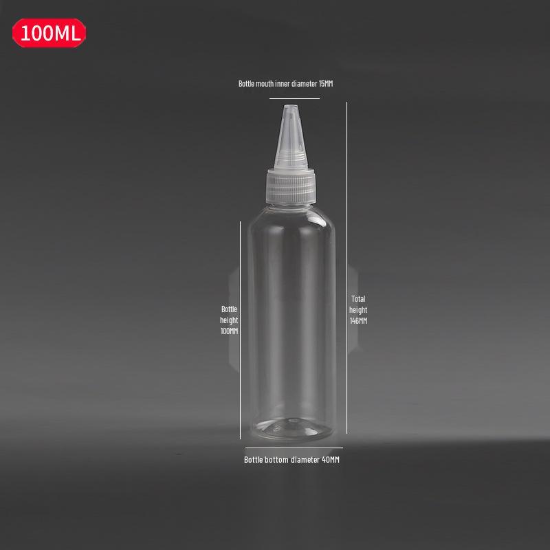 Spot 50-1000ml PET Transparent Plastic Squeeze Bottle