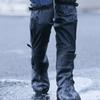 Motorrad-Regenstiefel Wasserdichte Überschuhe Korrosionsschutz Fahrradschuh-Schutz Wiederverwendbare Motorradfahrer-Schutzausrüstung