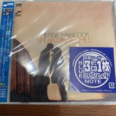 CD HERBIE HANCOCK - Speak Like A Child TOCJ6415 Blue Note 2004 Japan Jazz Gebruikt