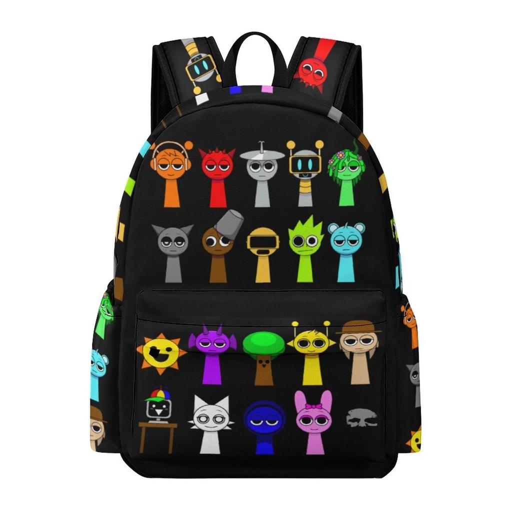 Large Capacity Printed Backpack For Primary And Secondary School Students