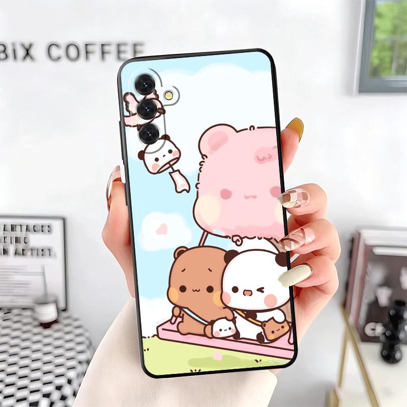 Bubu Dudu Cartoon Cute Soft Phone Case for Samsung A17 A37 A57 A16 A26 A36 A56 A15 A25 A35 A55 A14 A24 A34 A54 A13 A23 A33 A53 A