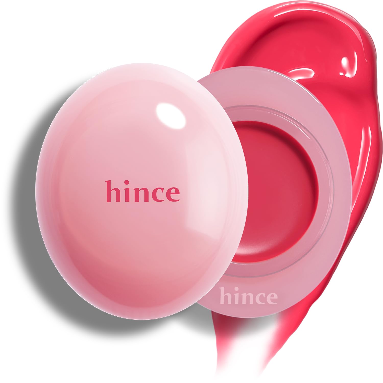 

HINCE Raw Glow Dewy Ball getönter Lippenbalsam, Jelly Gloss Glow, Glanz und Hydration, Lip & Blush Multiuse, vegan, 3,4 g, 13 Farben (Berry Coke)