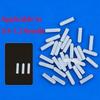 50Pcs Blunt Tip Special Silicone Plug Head Anti Glue Leakage Prevent Solidifying Needle Protective Cover Protective Covers