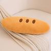 Non-Toxic Cute Bread Shaped Plush Toys Long Pillow Stuffed Soft Cushion Sleeping Dolls Food Theme Christmas Gift Ideas