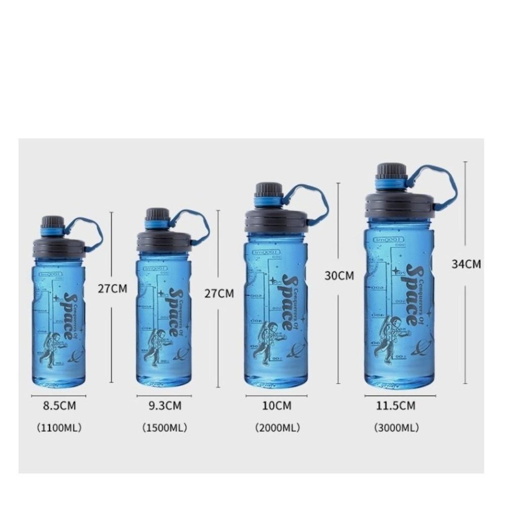 Transparent Sports Water Bottle Large Capacity Water Cup New Reusable Plastic Cup Travel