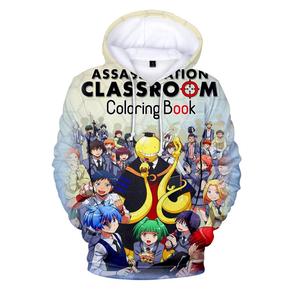 ZHAHOL Hoodie Unisexe Automne Hiver Anime Assassination Classroom - Sweatshirt Cosplay Pullover