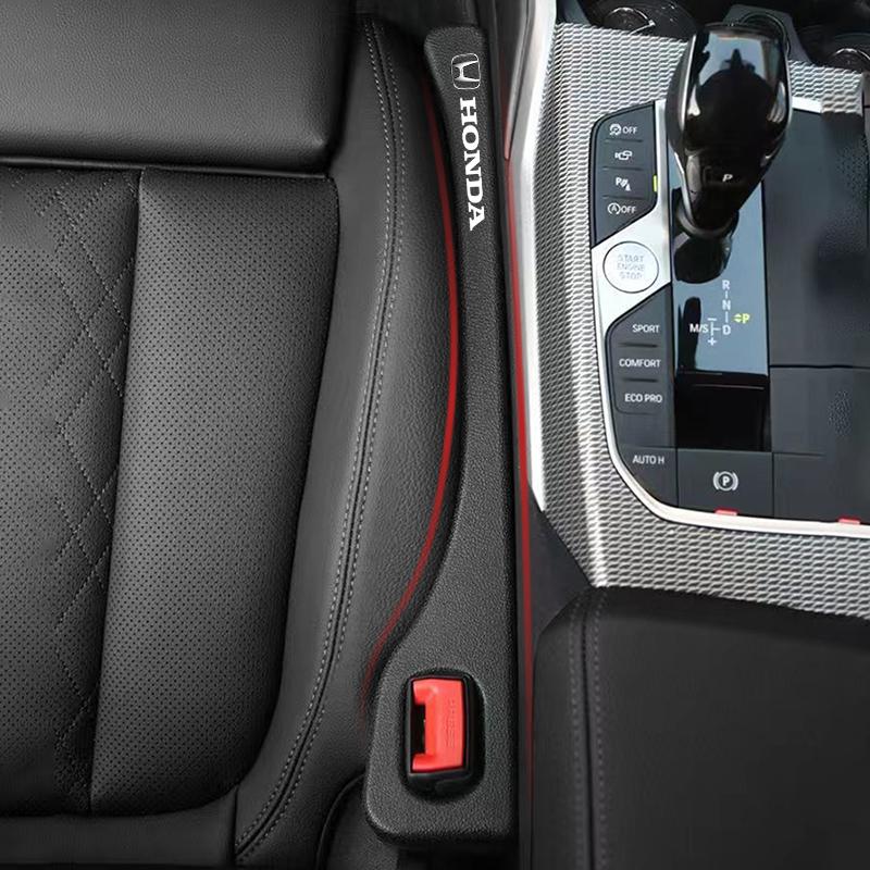 2pc Car Upholstery Car Seat Seam Plug Seat Card Seam Leak-proof Strip for Honda Civic Xrv Hrv Crv Brv City Accord Fit Jazz Insight Car Accessories