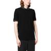 Emporio Armani SS23 Logo Embroidered Pullover Short Sleeve Polo Shirt Men Polo Shirts Black 3R1F75-1JTKZ-999