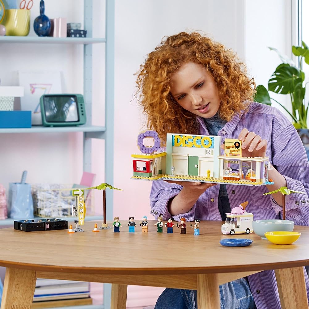 LEGO Ideas BTS Dynamite Building Blocks Toy Gift for Men Women Home Decor 21339