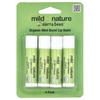 Mild By Nature, Sierra Bees™, Organic Lip Balm, Mint Burst, 4 Pack, 4.25 g (0.15 oz) Each
