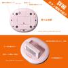 Vibrating Alarm Clock, Guaranteed to Wake You Up, Double Alarm, Backlight, Snooze Function, Under-Pillow, Blue