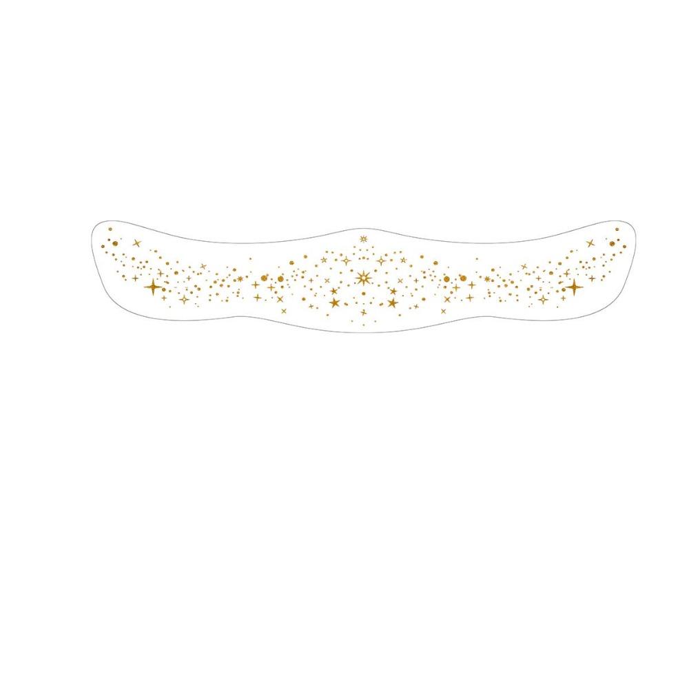 DIY Collarbone Freckle Tattoo Butterfly Star Dots Heart Bronzing Sparkle Face Temporary Tattoo Clavicle Chest Position