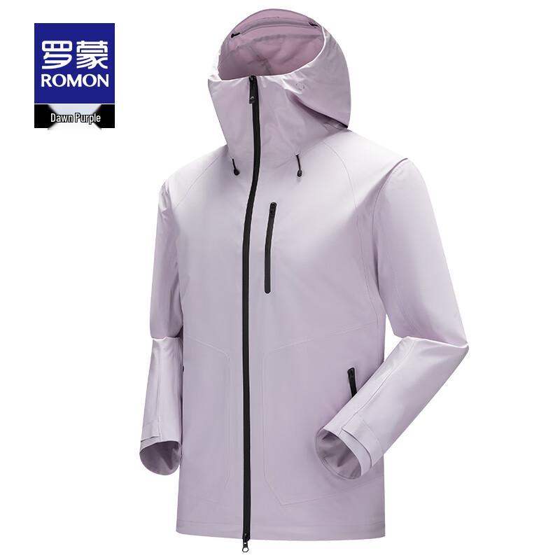 ROMON Unisex Casual Hooded Jacket