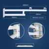 One Meter Outdoor Camera Wall Mount Bracket with Horizontal Arm and Thickened Square Tube