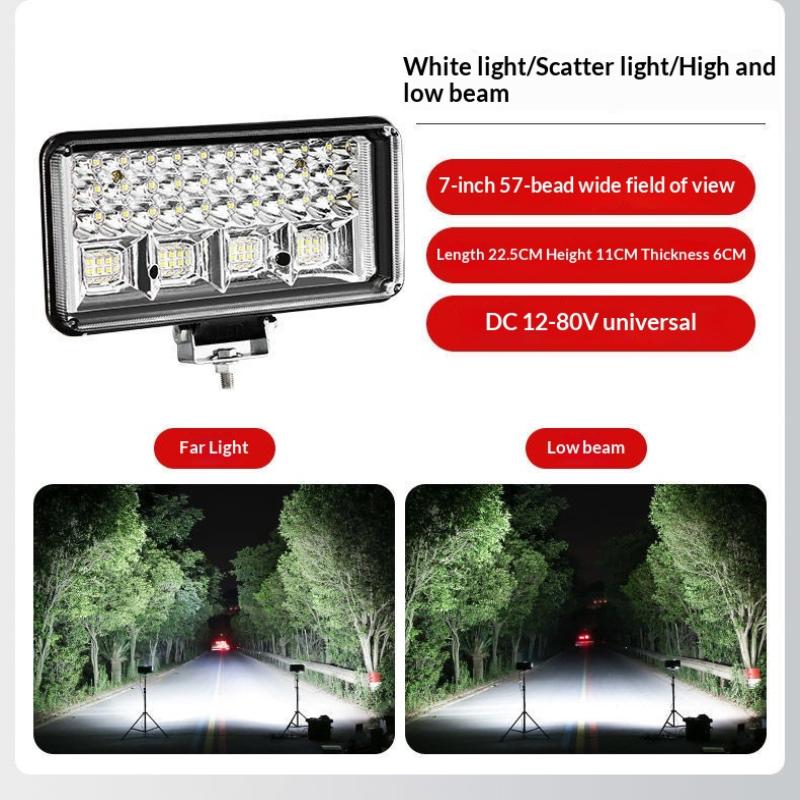 Led Spotlights For Cars Waterproof And High-Brightness Led Headlights For Trucks Electric Vehicles Agricultural Vehicles