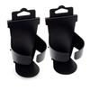 DIZLAS Drink Cup Holder for and Plastic Car Mount of Holder, Holder, Drinks, Cans, Bottles, (Set 2)