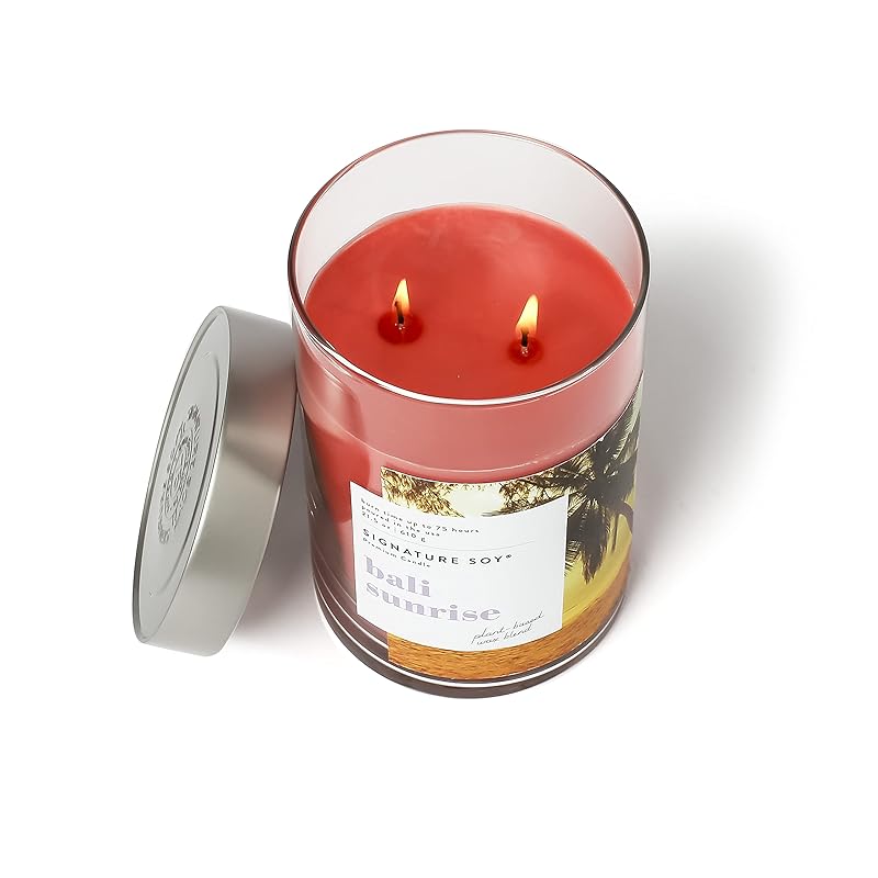Signature Soy Lidded Bali Sunrise Scented Candle Extra Large Jar