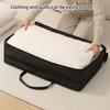 Vacuum Seal Storage Bag for Clothing Quilt and Bedding Featuring Large Capacity Durable Handle Ideal for Travel Luggage Home Storage and Moving