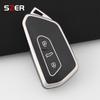 Fashion Tpu Car Key Case For Vw Volkseagen Golf 8 Mk8 Id.3 Id.4 Cupra Skoda Octavia A8 Seat Leon Mk4   Formentor Tarraco