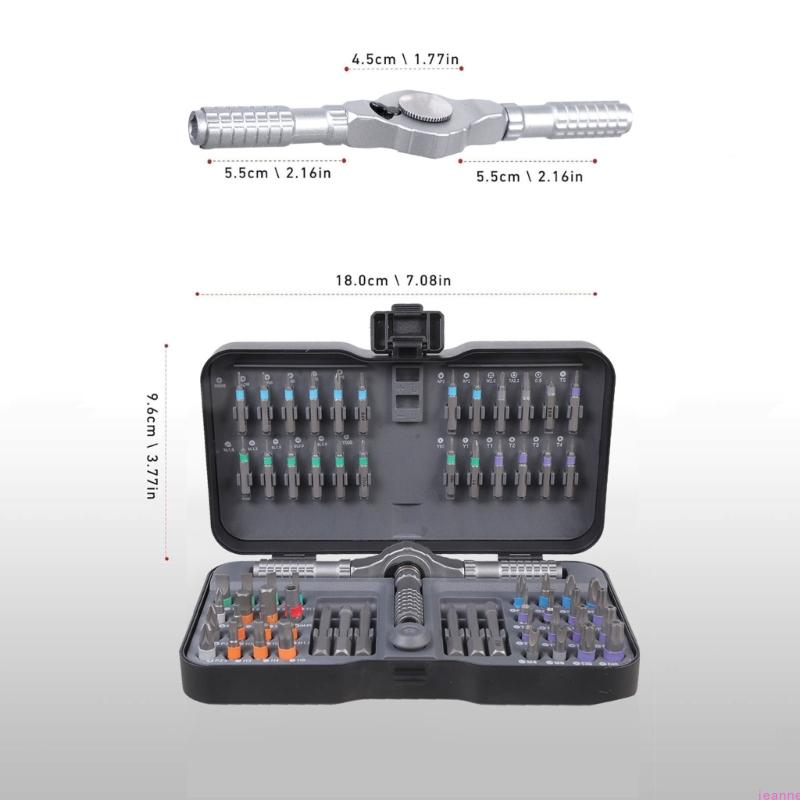 Advanced 66 Pieces Magnetic Screwdriver Group with Strong Mixture Steel Divisions for Home Repair Maintenance Projects