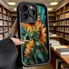 Sunflower Oil Painting Shockproof Soft Phone Case For Xiaomi Redmi Note 15 14 13 12 11 10 9 8 Pro Anti-Slip Anti-Fall Cover