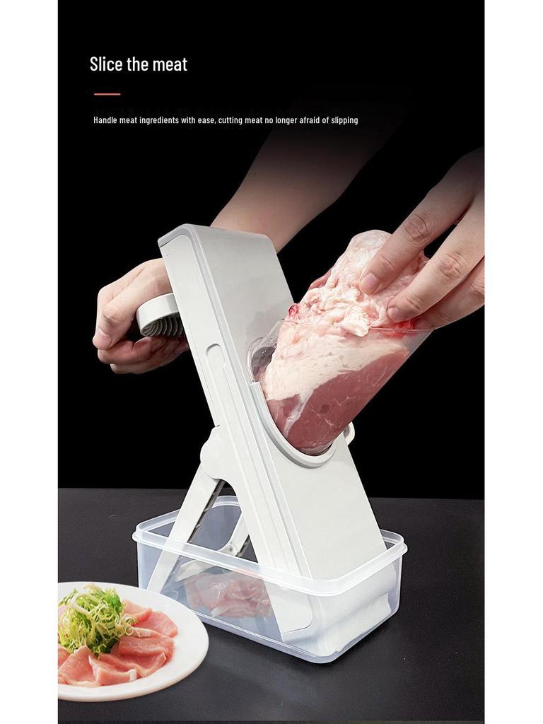 Multifunktionaler Gemüseschneider & Reibe - Kartoffel-Raspel- & Schneidewerkzeug