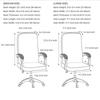 Elastic Zippered Office Chair Cover Durable Dust-proof Minimalist Gaming Chair Slipcover Solid Color Supply Chair Protector