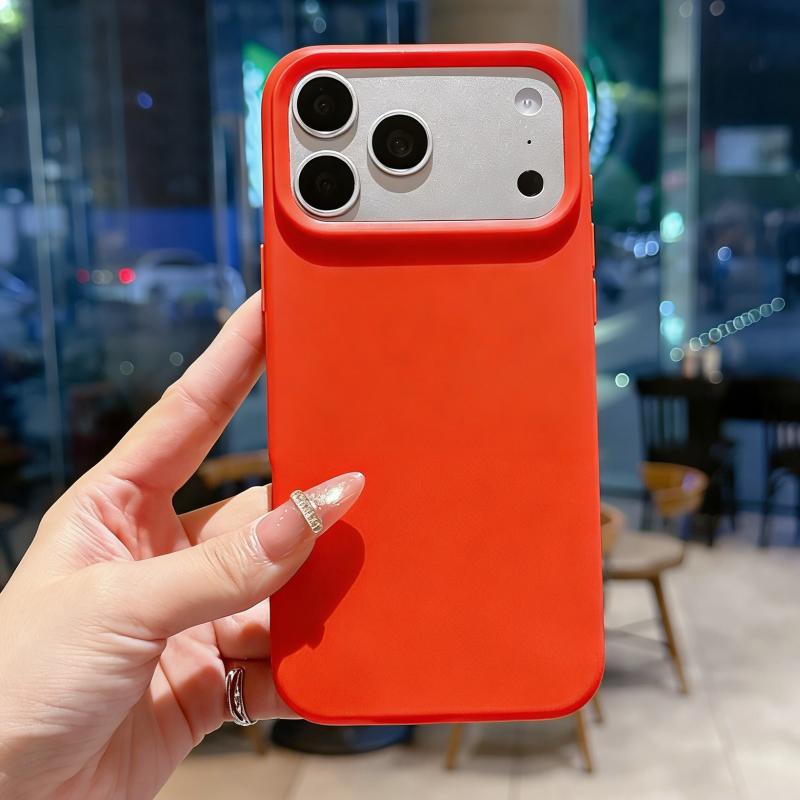 

Original Soft Case For iPhone 17 Air 16 15 14 13 12 11 Pro Max Plus Plain Color Shockproof Bumper Protection Back Phone Cover iPhone Air