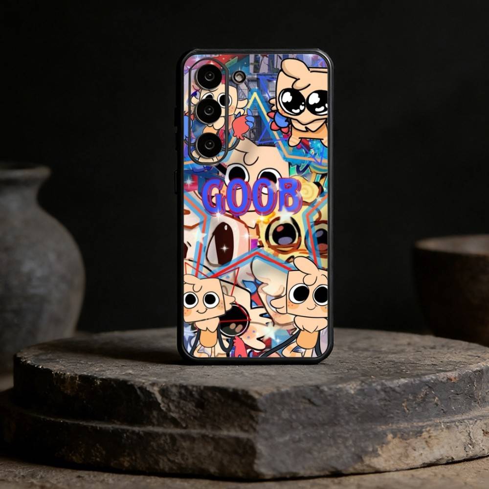Cartoon Goob Dandys World Phone Case For Samsung Galaxy A20,21s,22,31,32,52,53,72,73,80,91 Soft Black Shell