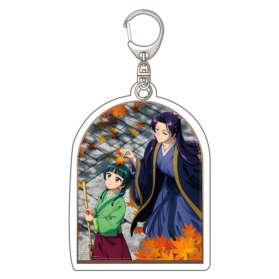 

6cm Popular Anime Maomao Jinshi Lihua Keychains for Accessories Women Bag Kawaii Keyrings Jewelry Animation Fans Friends Gifts 6 cm&Commonly&Commonly