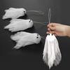Halloween Hanging Ghost Decoration Small White Cloth Ghost Ornaments for Farmhouse Yard Lawn Haunted House Party Decor