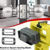 Door Latch Kit for Accurate Scoring and Chiseling Door Installation Kit Fit for Square or Round Latch 1-3/8"or 1-3/4" Thick C5M0