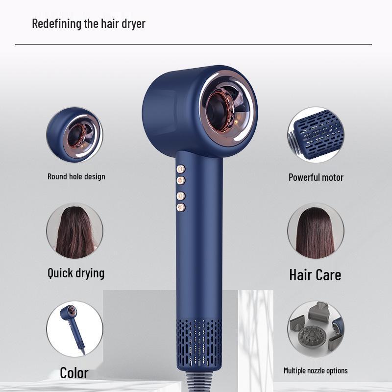 Professional High-Speed Ion Hair Dryer for Salon-Quality Care