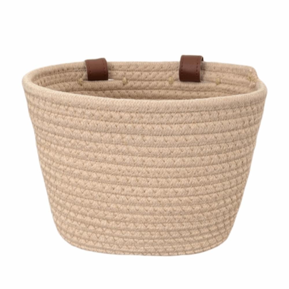 Adjustable Handlebar Front Basket Removable Design Bike Carrier Bag Bicycle Basket  Shopping Trips