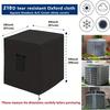 1pc Air Conditioner Cover For Outside Unit,Waterproof AC Covers,  For Winter Exterior Durable Waterproof Windproof And Snowproof