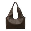 Women's Retro Korean Style Large Capacity PU Tote Bag for Versatile Use