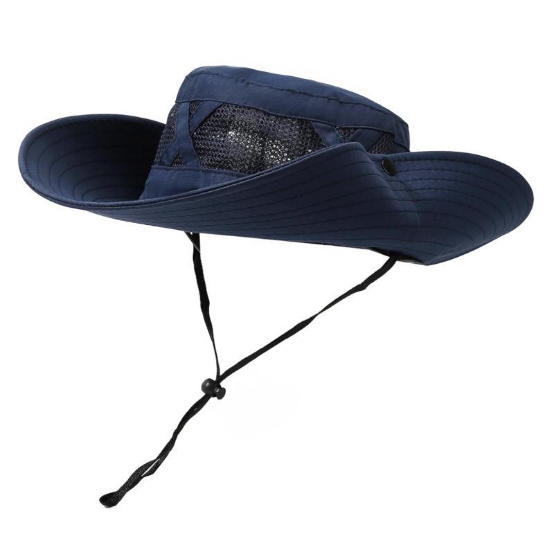 Sunscreen hat men's summer sun hat outdoor climbing sun new breathable bucket hat fishing hat women