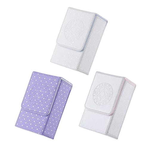 LXJLXD Tarot Card Case, Waterproof PU Construction Tarot Card Storage Box for Collectors Tarot Box Container